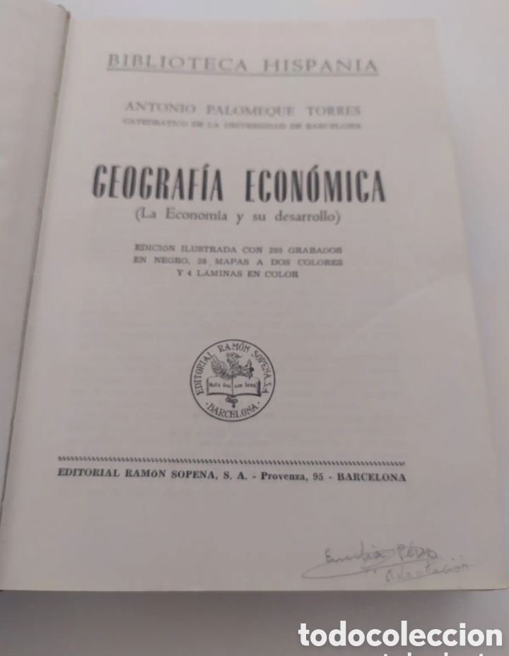 Libros de segunda mano: ANTONIO PALOMEQUE TORRES. SOPENA 1962 - Foto 3