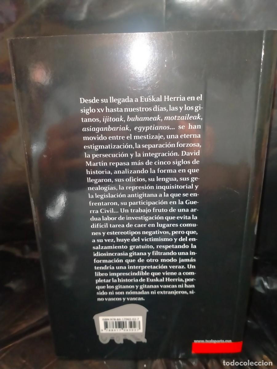 Libros de segunda mano: DAVID MART&Iacute;N. EL PUEBLO GITANO EN EUSKAL HERRIA .TXALAPARTA - Foto 3