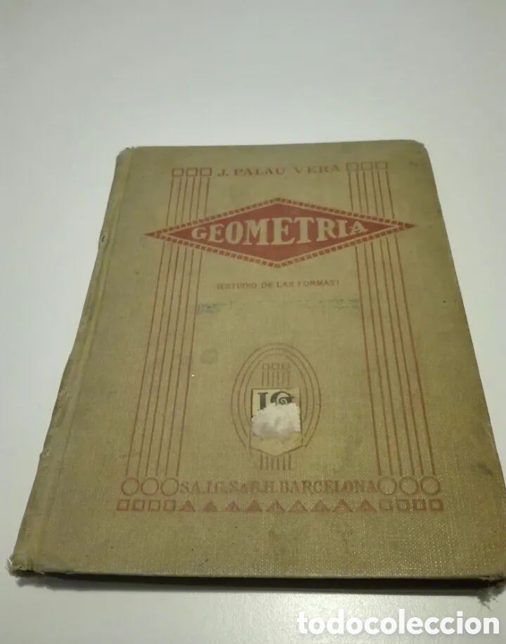 Libros de segunda mano: GEOMETR&Iacute;A. JUAN PALAU VERA. - Foto 1