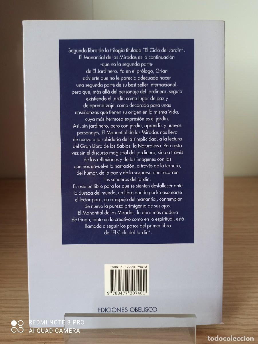 Libros de segunda mano: EL MANANTIAL DE LAS MIRADAS de Grian (Ed. Obelisco) - Foto 2