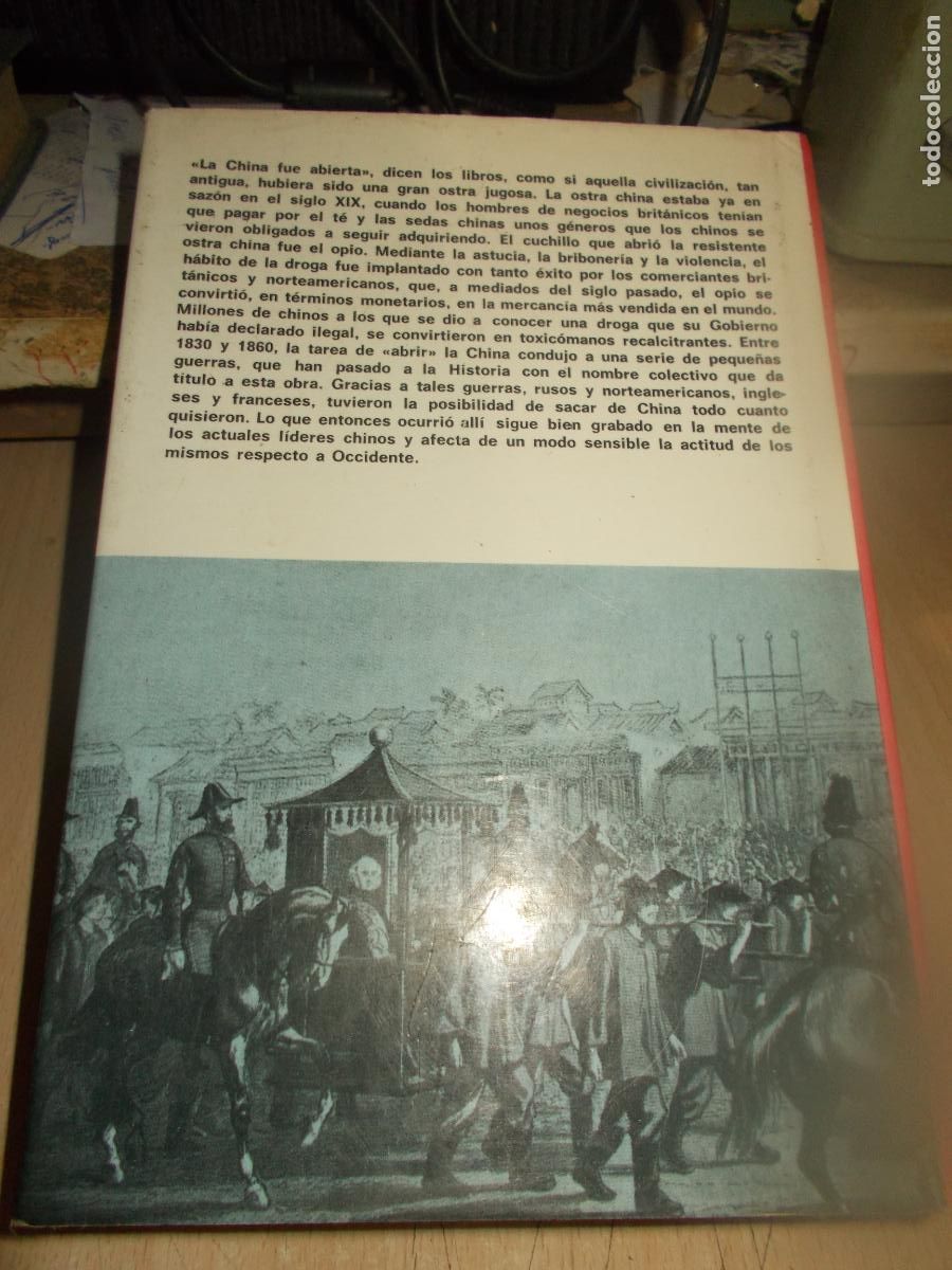 Libros de segunda mano: La guerra del opio de Jack Beeching - Foto 2