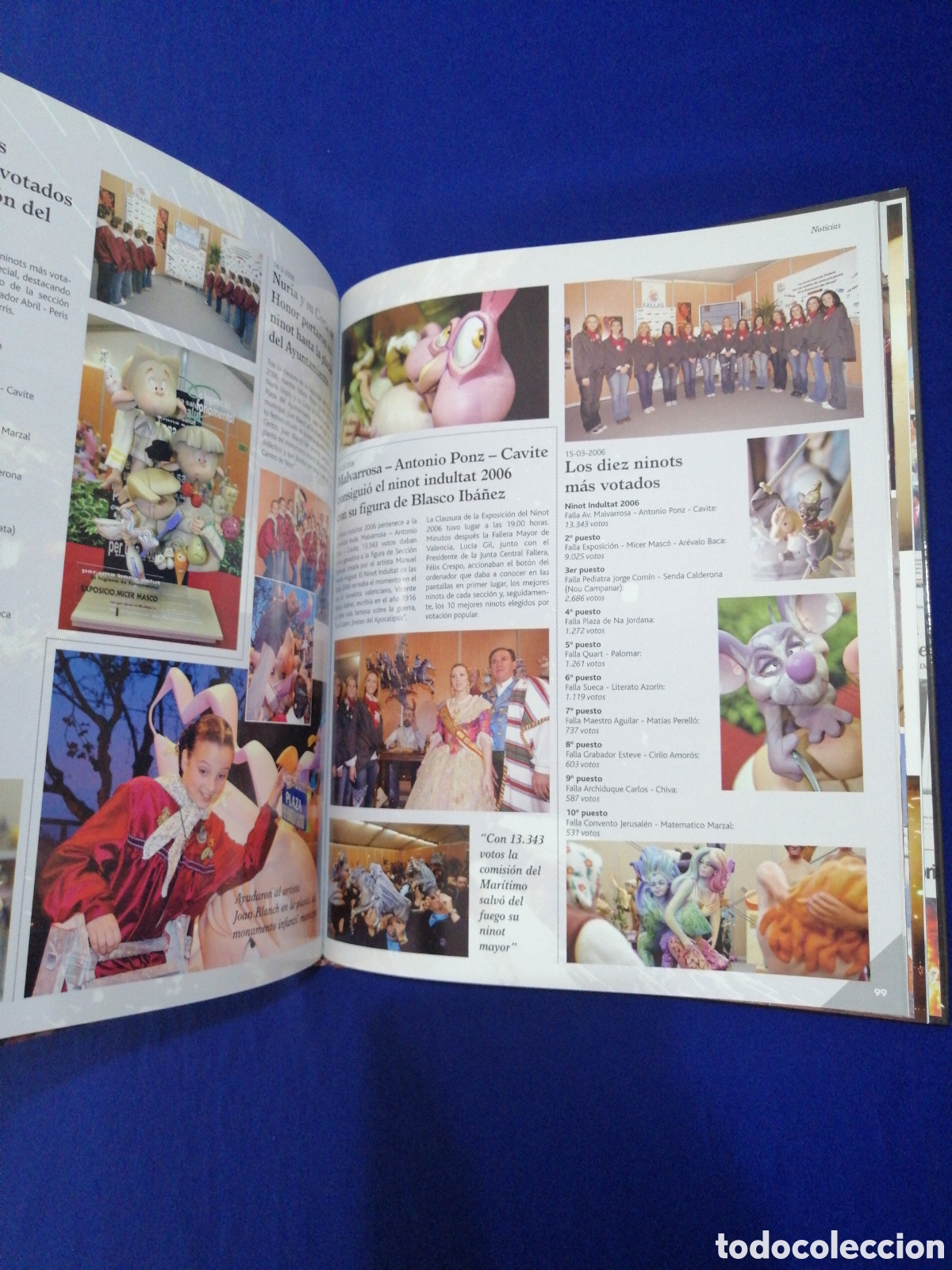 Libros de segunda mano: VIVIR LAS FALLAS III 2006 JUNTA CENTRAL FALLERA - Foto 5