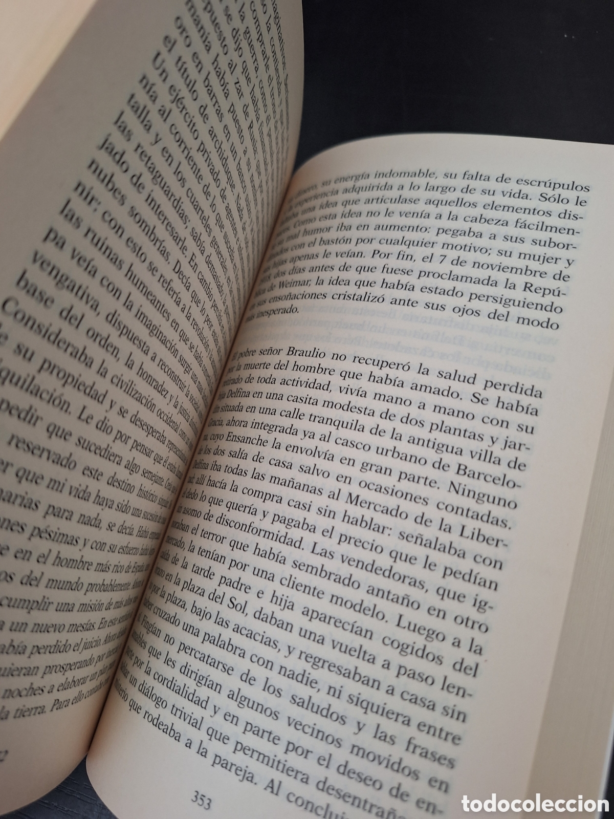 Libros de segunda mano: La ciudad de los prodigios. Eduardo Mendoza - Foto 3