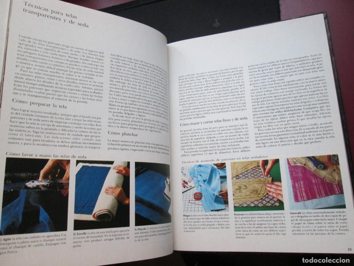 Libros de segunda mano: CONFECCI&Oacute;N EN TELAS ESPECIA&Ntilde;ES - SINGER - Foto 3