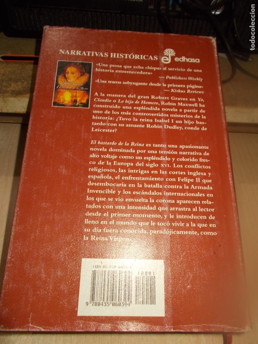 Libros de segunda mano: Robin Maxwell. El bastardo de la reina - Foto 2