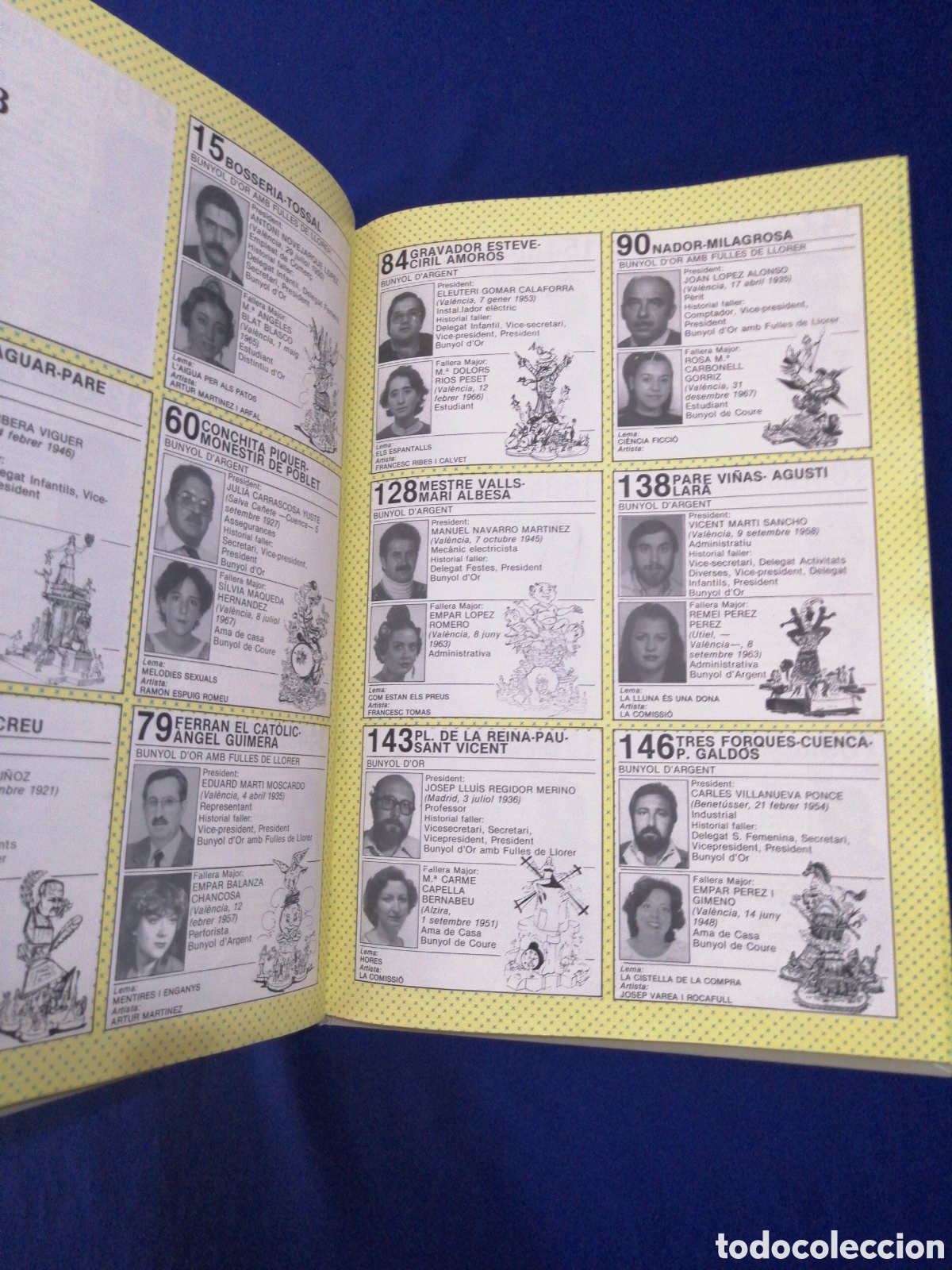 Libros de segunda mano: LIBRO OFICIAL FALLER 1984 JUNTA CENTRAL FALLERA - Foto 5