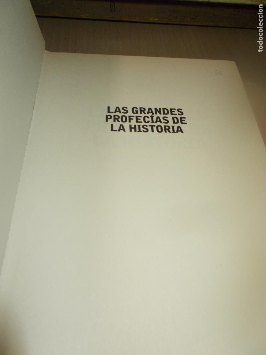 Libros de segunda mano: Las grandes profec&iacute;as de la historia - Foto 2
