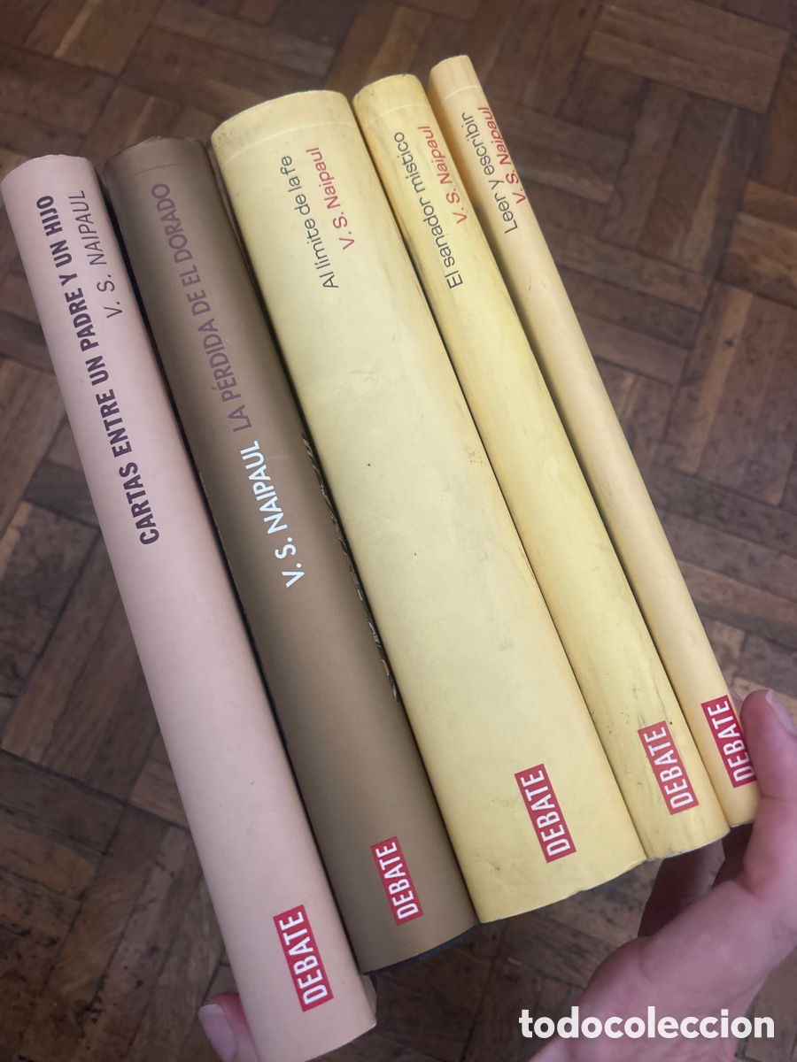 Libros de segunda mano: Biblioteca V. S. Naipaul (5 vol.) - Debate - Foto 9