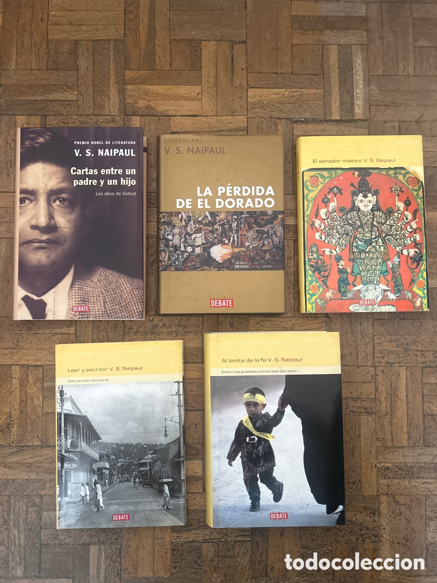Libros de segunda mano: Biblioteca V. S. Naipaul (5 vol.) - Debate - Foto 1