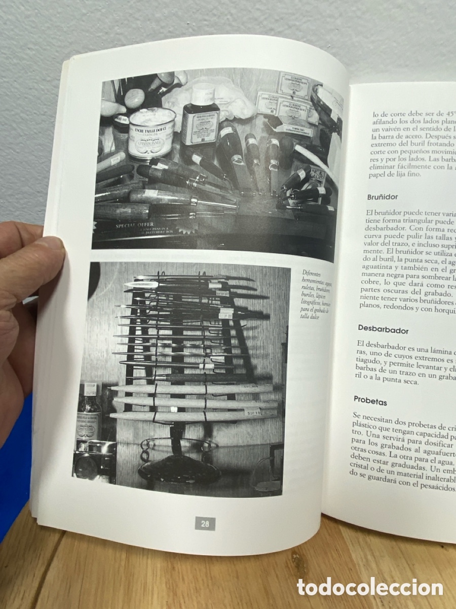 Libros de segunda mano: Curso de Grabado Nicole Lebourg Editorial de Vecchi 1999 - Foto 2