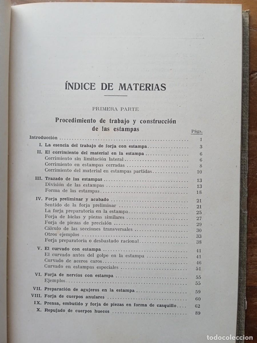 Libros de segunda mano: La forja con estampa 1943 - Foto 3