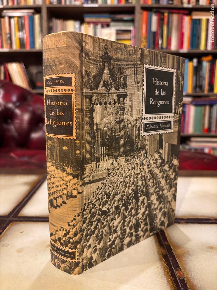 Libros de segunda mano: Historia de la religiones. Biblioteca Hispania. - Foto 1