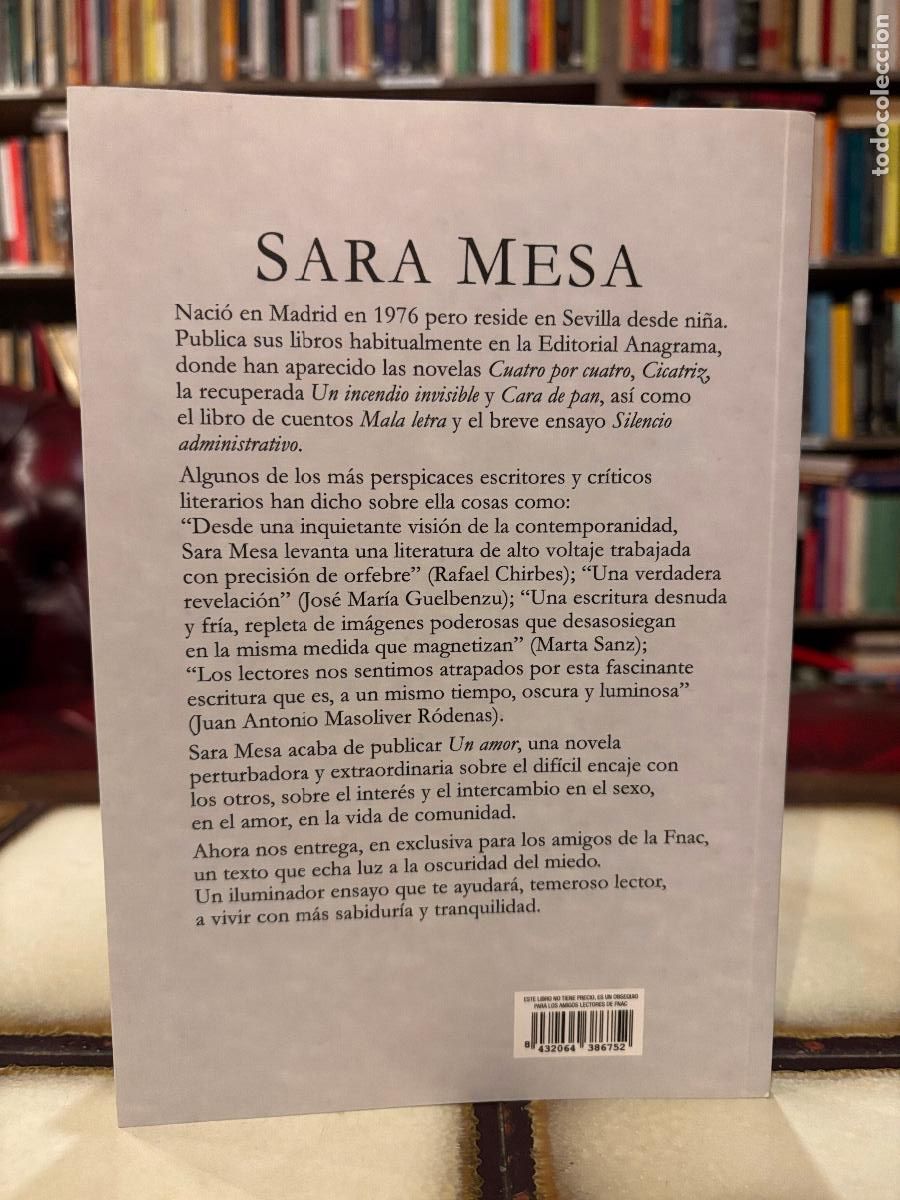 Libros de segunda mano: Perder el miedo. Un manual para la vida. Sara Mesa. - Foto 2