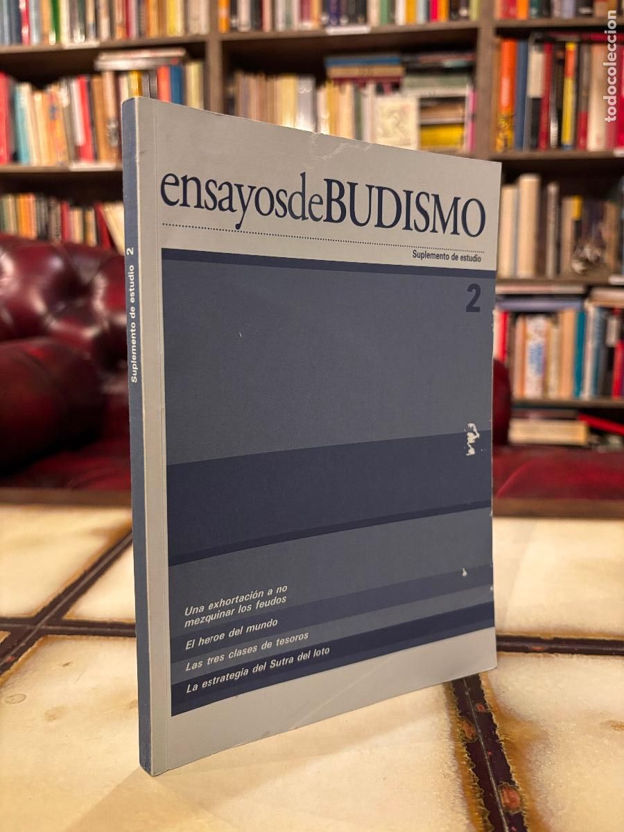Libros de segunda mano: Ensayos de budismo. Suplemento de estudio 2. - Foto 1