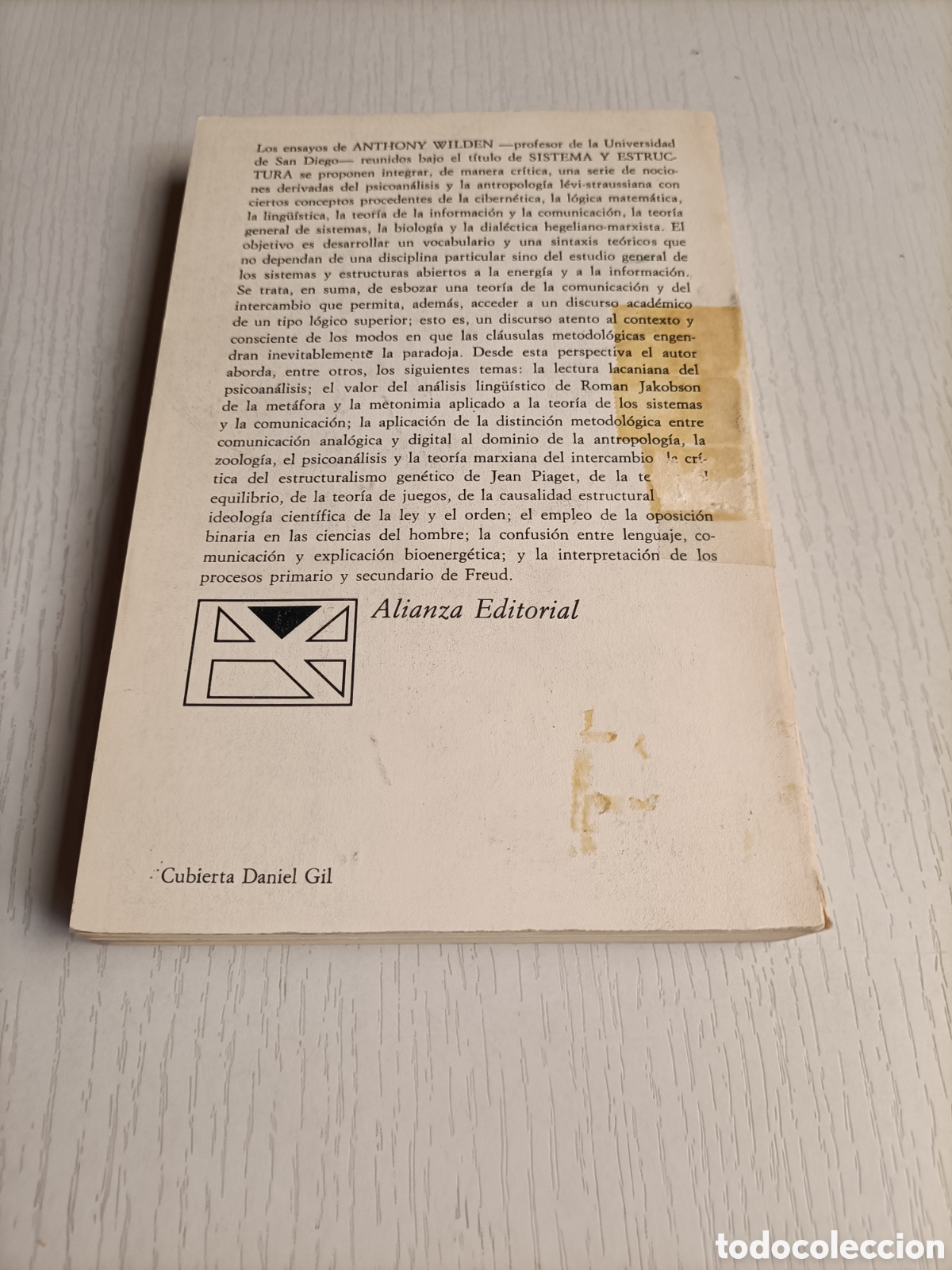 Libros de segunda mano: Sistema y estructura Anthony Wilden - Foto 5
