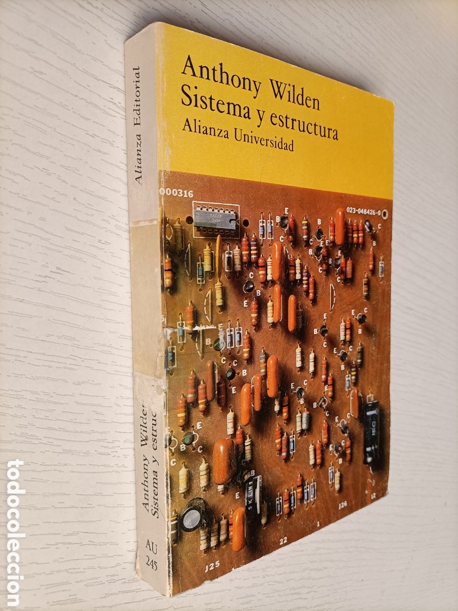 Libros de segunda mano: Sistema y estructura Anthony Wilden - Foto 1