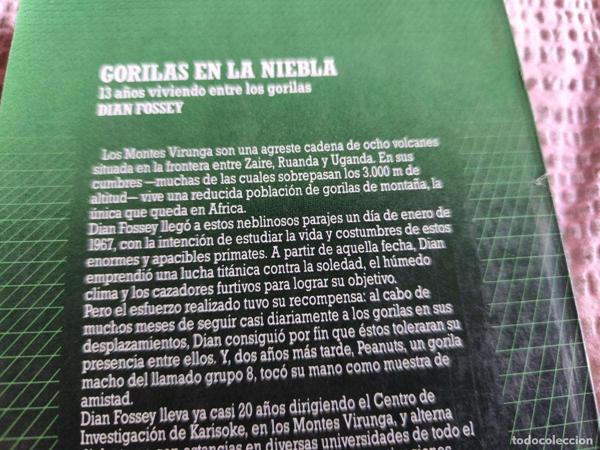 Libros de segunda mano: GORILAS EN LA NIEBLA / DIAN FOSSEY / EVA 252 / SALVAT - Foto 3