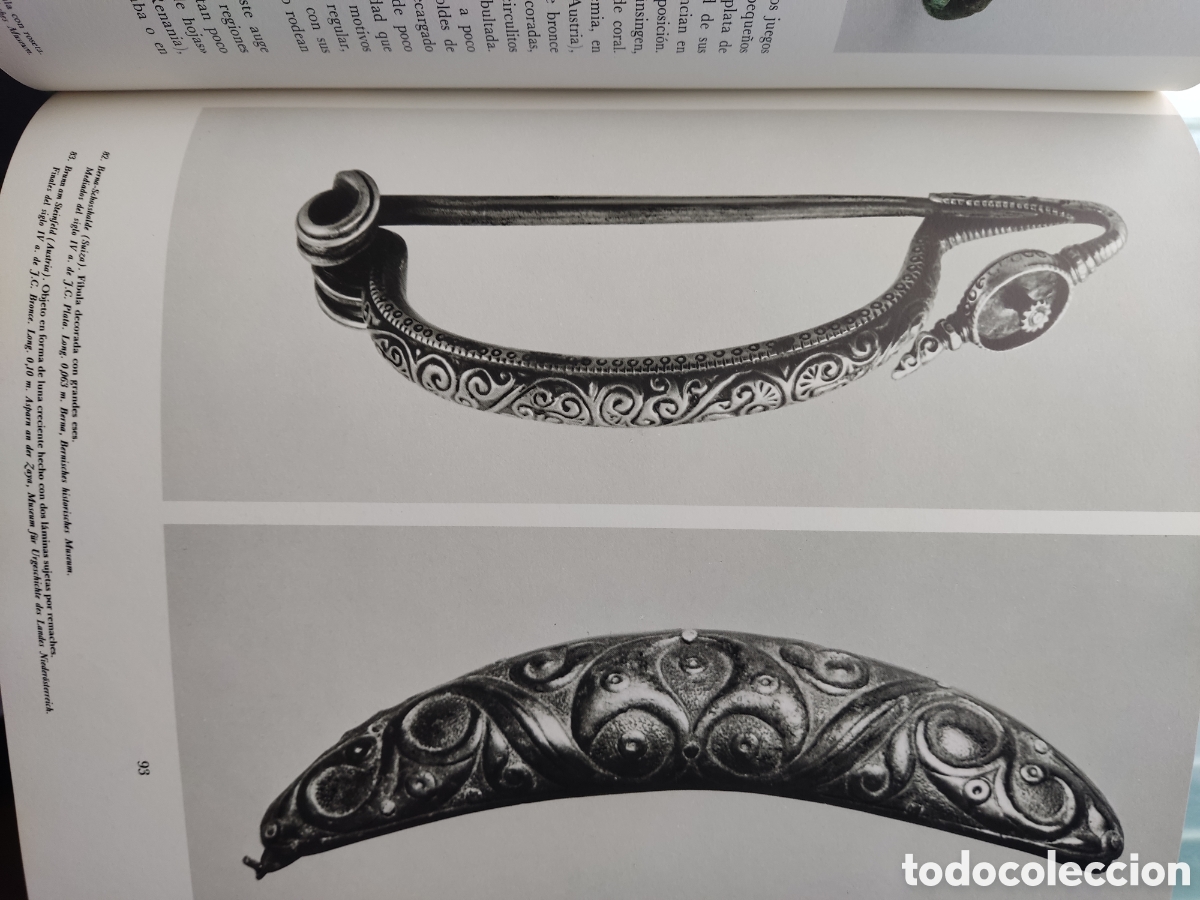 Libros de segunda mano: Los celtas primera edici&oacute;n del a&ntilde;o 1977 - Foto 5