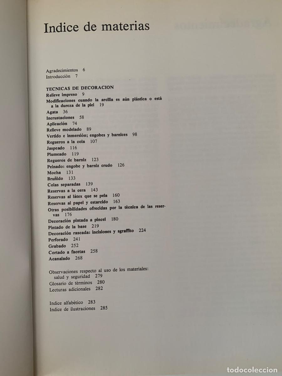 Libros de segunda mano: Decoraci&oacute;n cer&aacute;mica. T&eacute;cnicas y pr&aacute;cticas. - Foto 3
