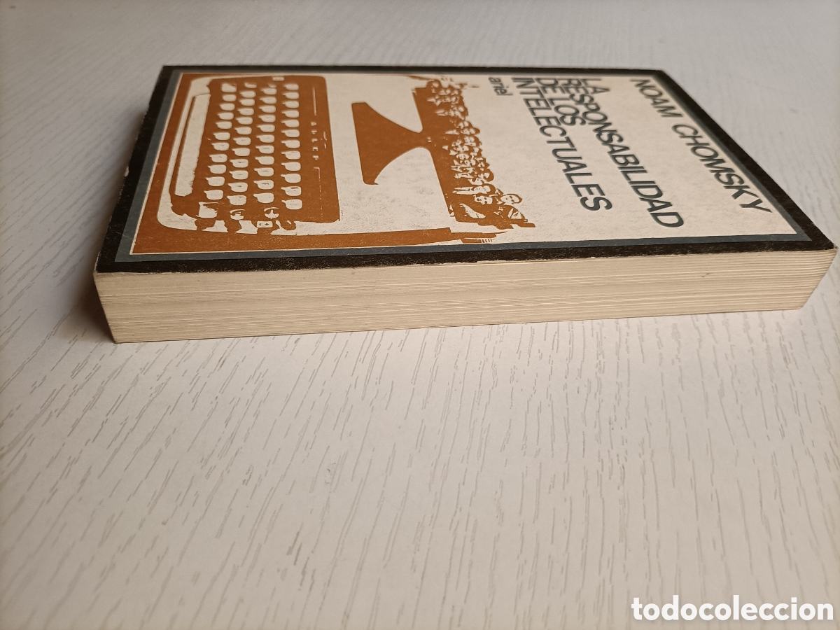 Libros de segunda mano: La responsabilidad de los intelectuales. Noam Chomsky - Foto 5