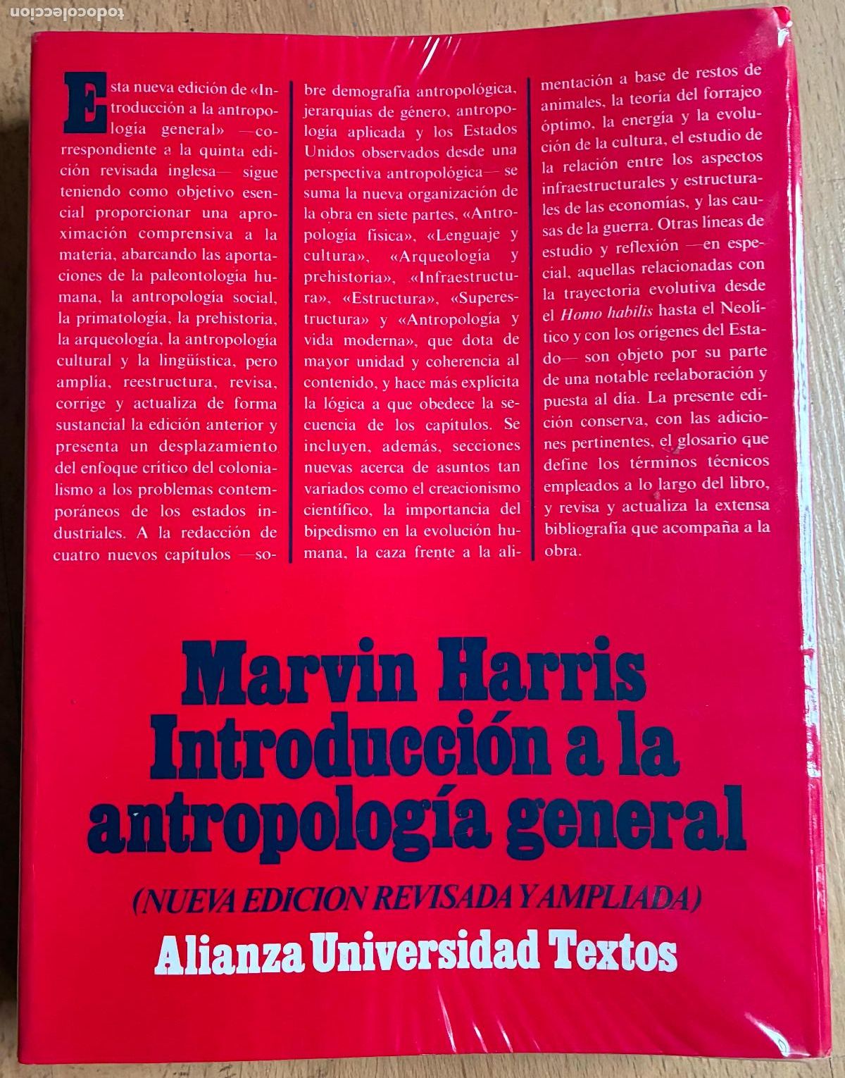 Libros de segunda mano: MARVIN HARRIS INTRODUCCION A LA ANTROPOLOGIA GENERAL - Foto 1