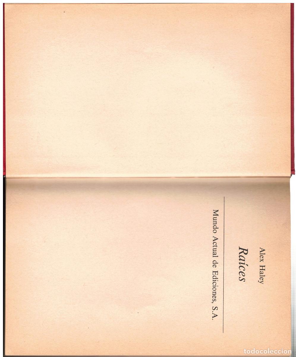 Libros de segunda mano: FT0951. LIBROS. T&iacute;tulo: Raices. Autor: Alex Haley - Foto 1