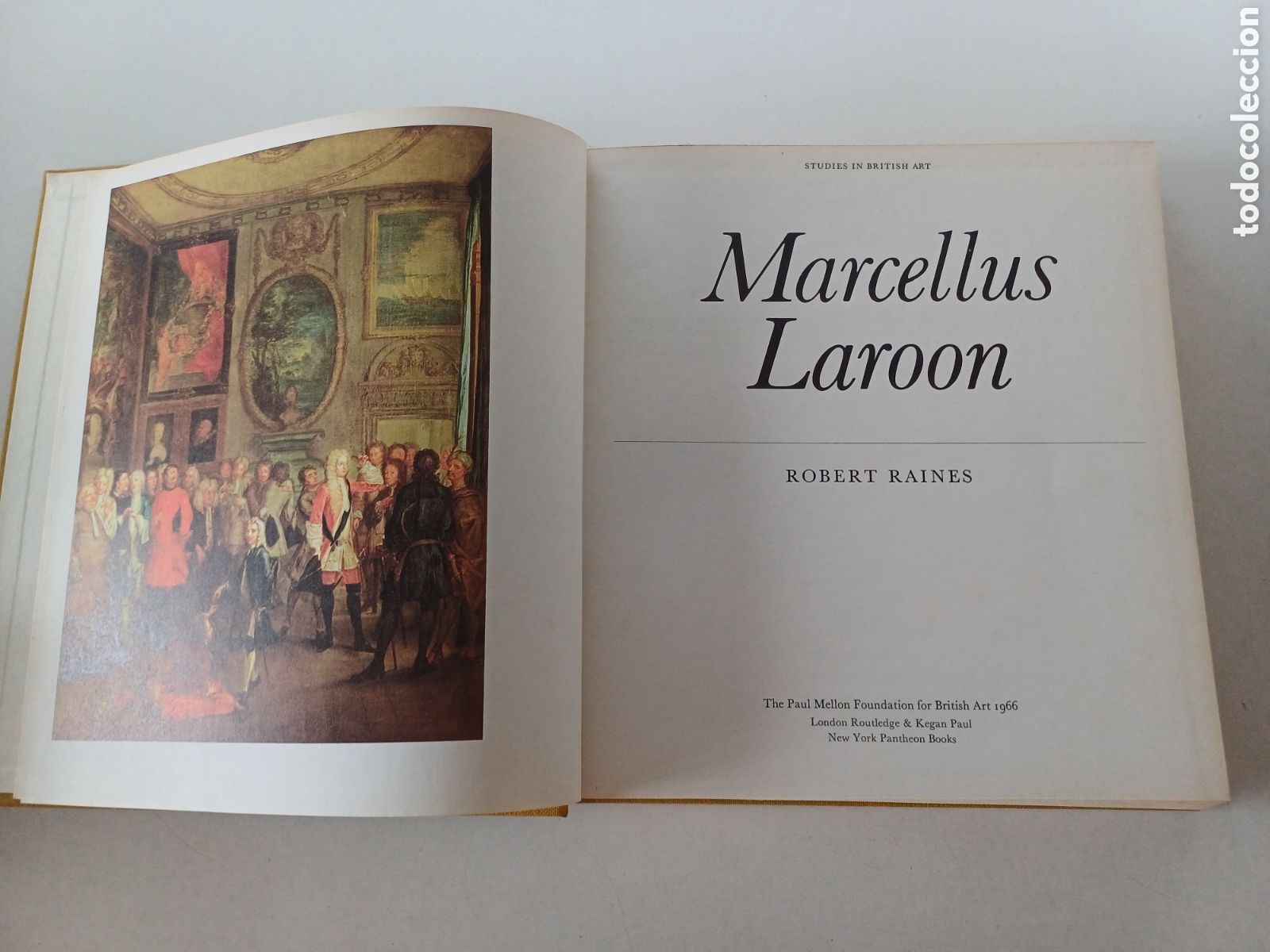 Libros de segunda mano: Marcellus Laroon editado Robert Raines studies in British Art 1966 INGL&Eacute;S - Foto 1