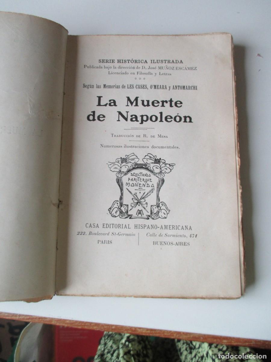 Libros de segunda mano: La muerte de Napole&oacute;n W34644 - Foto 2