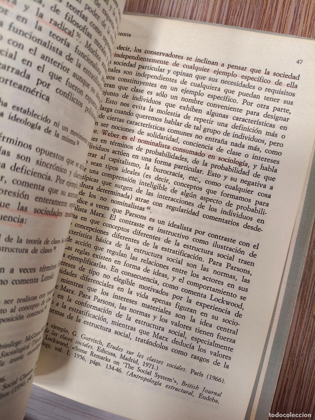 Libros de segunda mano: La estratificacion social - James Littlejohn - Foto 2