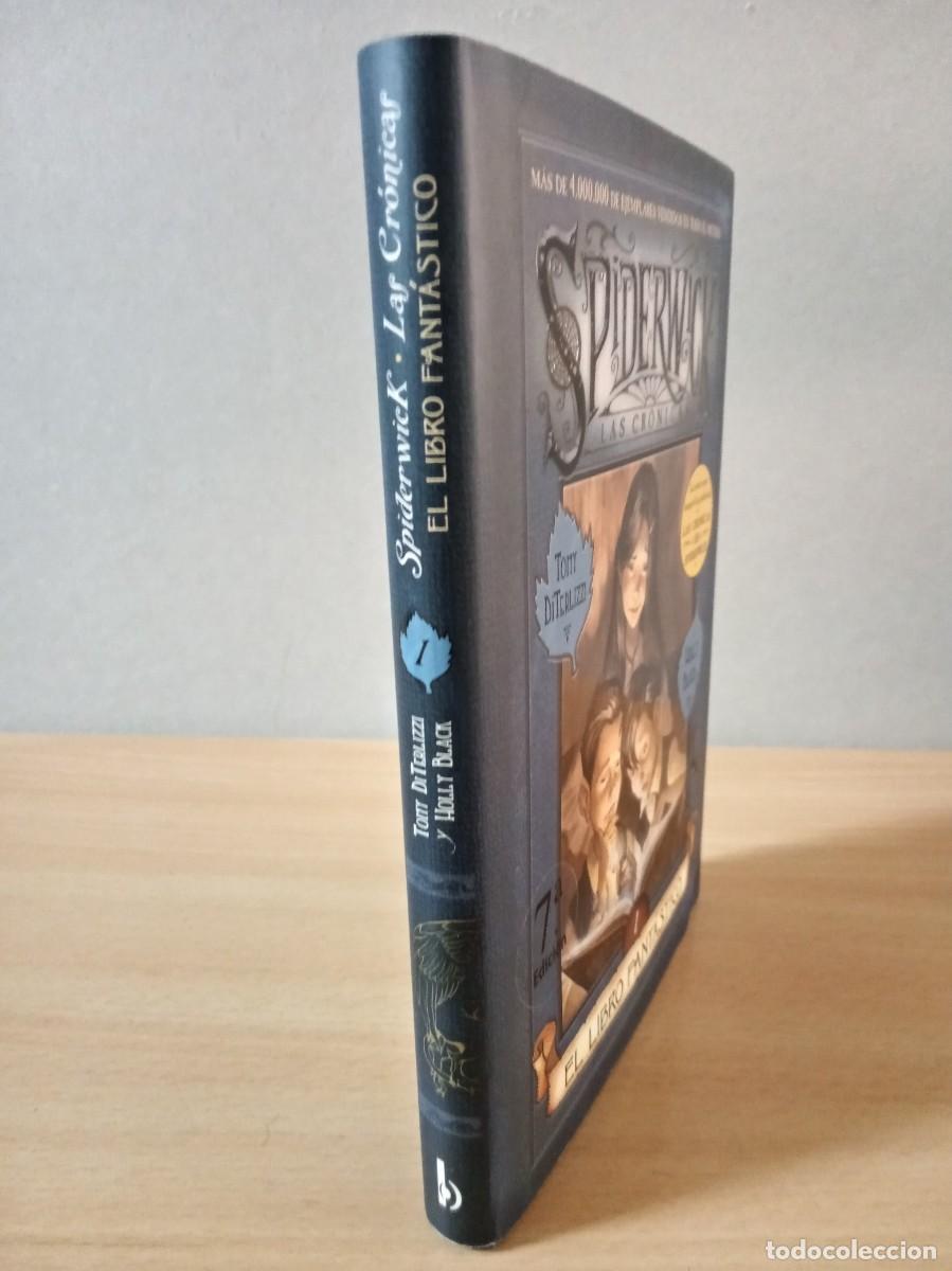 Libros de segunda mano: LIBRO JUVENIL : SPIDERWIICK ( LAS CRONICAS )-EL LIBRO FANTASTICO. - Foto 2