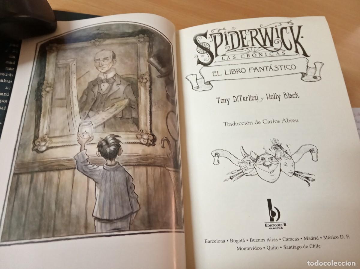 Libros de segunda mano: LIBRO JUVENIL : SPIDERWIICK ( LAS CRONICAS )-EL LIBRO FANTASTICO. - Foto 6