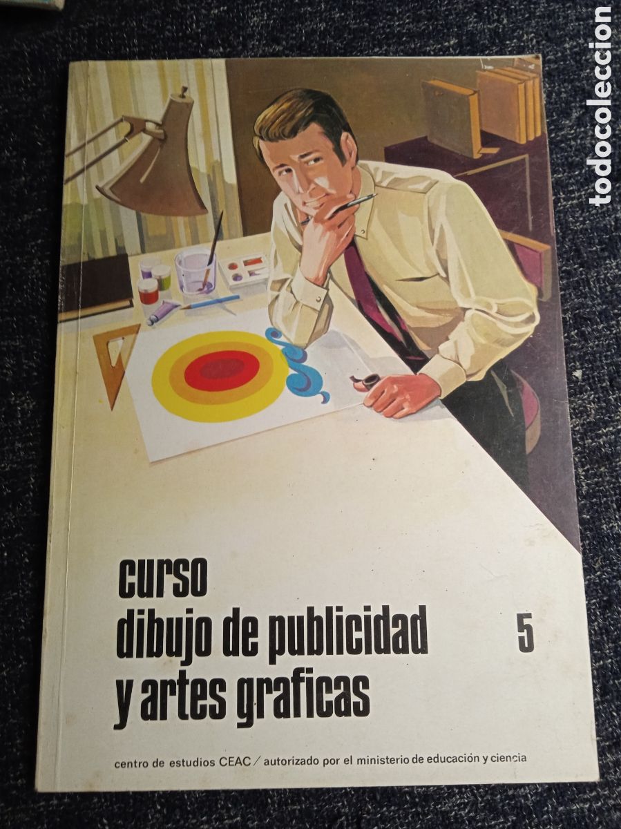 Gebrauchte B&uuml;cher: CURSO DE DIBUJO DE PUBLICIDAD Y ARTES GR&Aacute;FICAS.N&ordm; 5 -ED. CEAC.- 1975