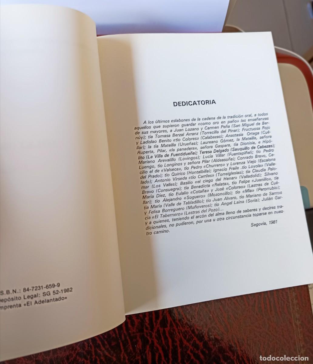 Libros de segunda mano: LIBRO. FOLKLORE SEGOVIANO I. RUEDA DEL A&Ntilde;O. - Foto 3