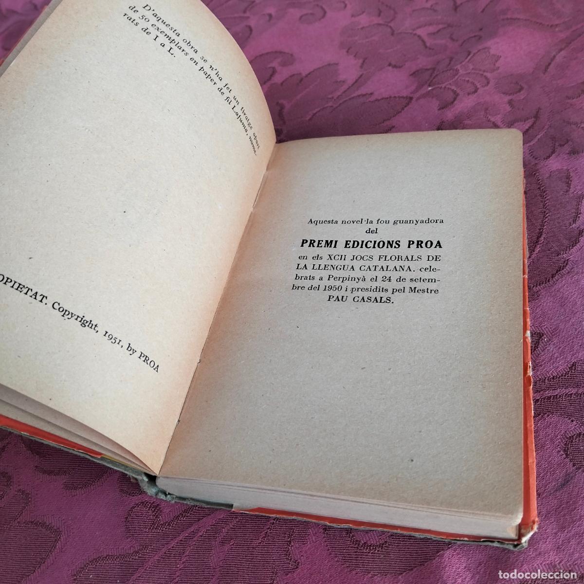 Libros de segunda mano: Lhome dins el mirall Xavier Benguerel 1951 Proa Perpiny&agrave; - Foto 4