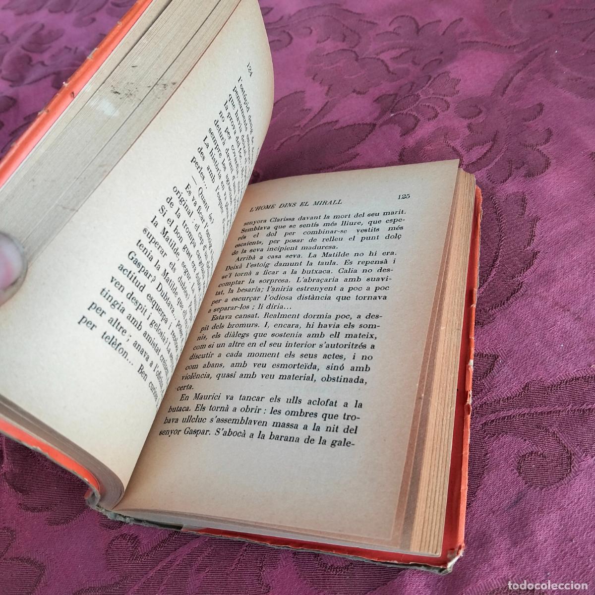 Libros de segunda mano: Lhome dins el mirall Xavier Benguerel 1951 Proa Perpiny&agrave; - Foto 5