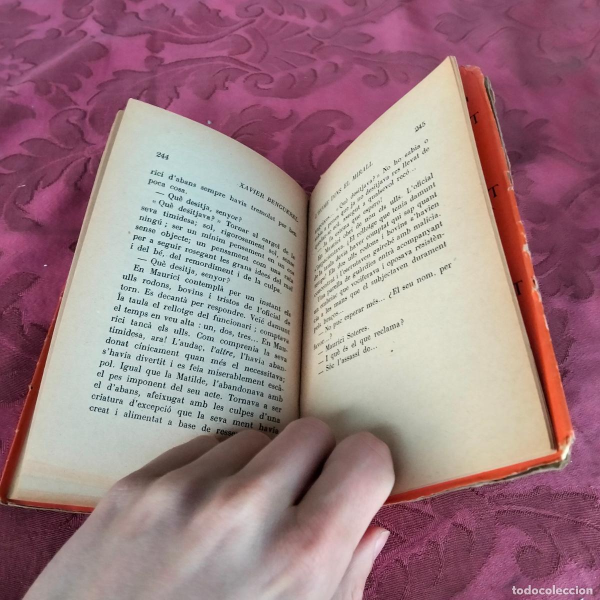 Libros de segunda mano: Lhome dins el mirall Xavier Benguerel 1951 Proa Perpiny&agrave; - Foto 8