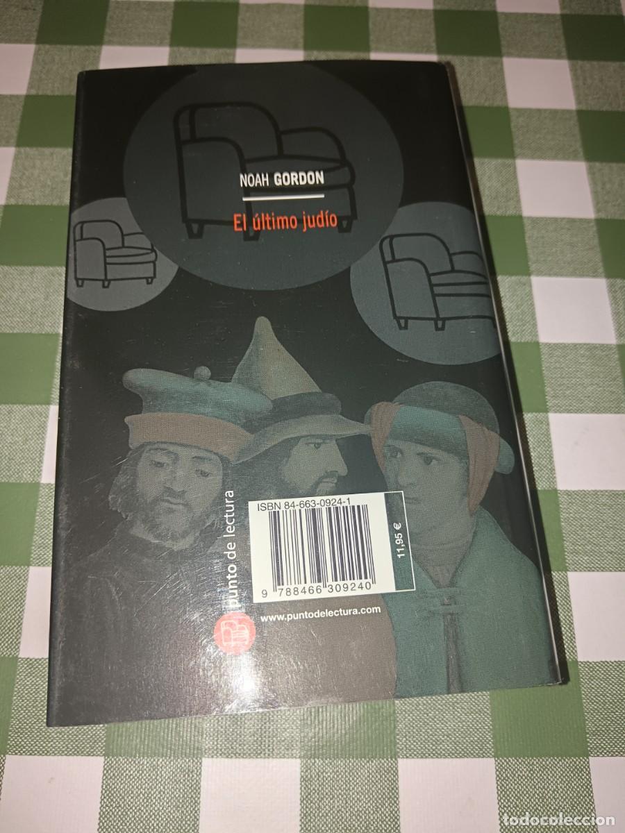Libros de segunda mano: Libro &rdquo;El &Uacute;ltimo Jud&iacute;o&rdquo; - Noah Gordon - Ediciones B, S.A.- 1999 - Foto 2