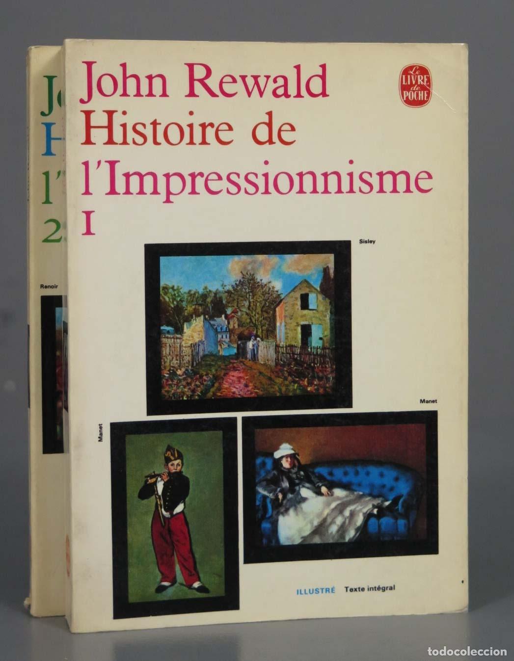 Libros de segunda mano: histoire de l&acute;impressionisme JOHN REWALD 2 TOMOS - Foto 1