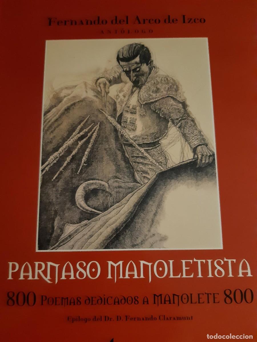 Libros de segunda mano: Parnaso manoletista. (800 poemas dedicados a Manolete 800). Arco de Izco (Fernando del)
