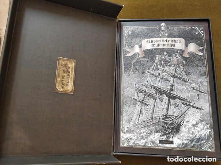 Libros de segunda mano: Libro juego en caja el Tesoro del Capitan William Kidd edelvives - Foto 1