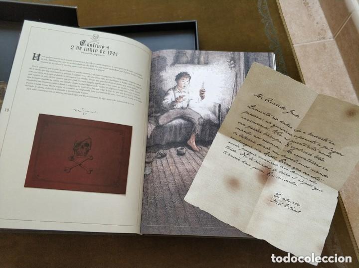 Libros de segunda mano: Libro juego en caja el Tesoro del Capitan William Kidd edelvives - Foto 8