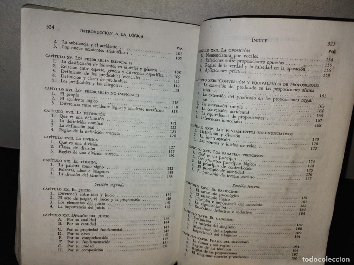 Libros de segunda mano: 150- Introducci&oacute;n A La L&oacute;gica - Ra&uacute;l Guti&eacute;rrez S&aacute;enz - Editorial Esfinge, S.A. De C.V - 1992 - Foto 6