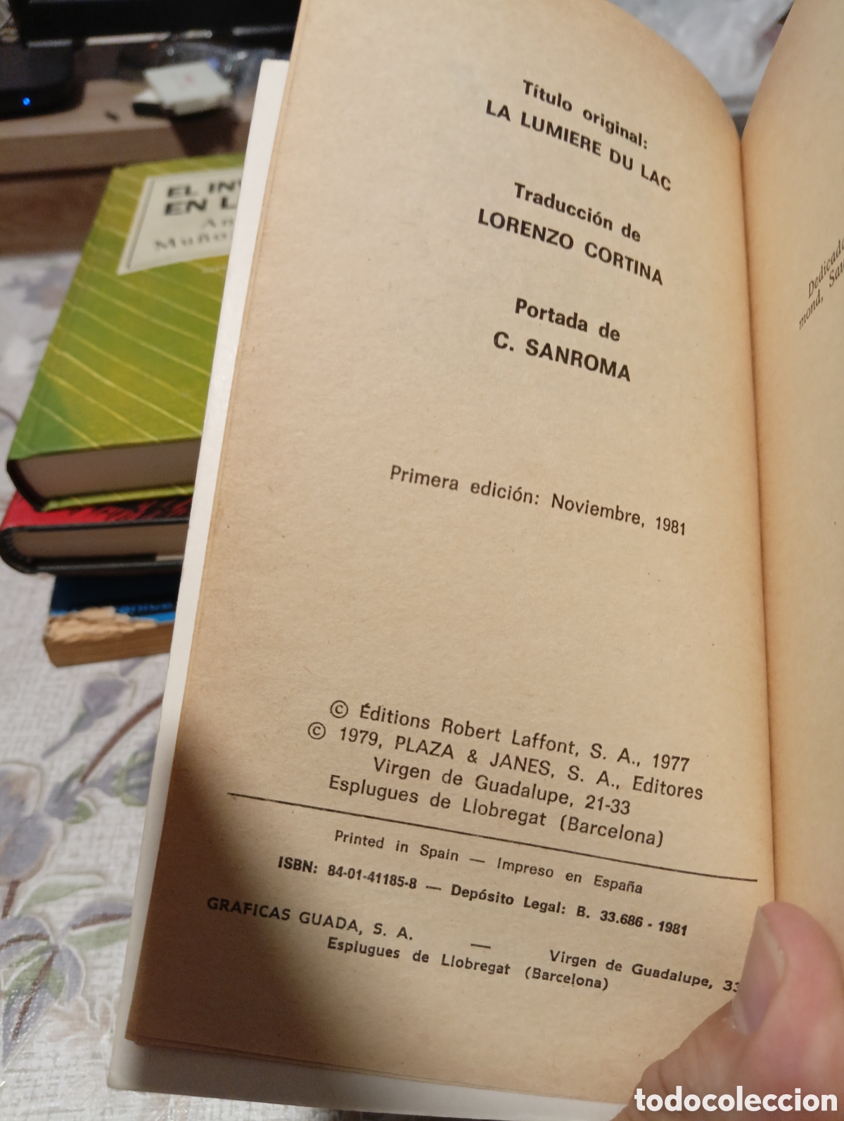 Libros de segunda mano: La Luz del Lago novela - Foto 4
