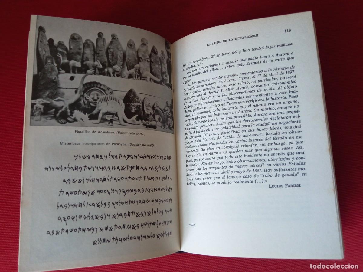 Libros de segunda mano: El libro de lo inexplicable. Autor: Jacques Bergier - Foto 3