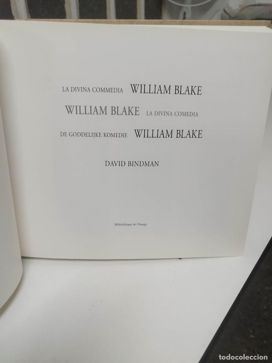 Libros de segunda mano: LA DIVINA COMEDIA. WILLIAM BLAKE /DAVID BINDMAN / 2000. BIBLIOTH&Eacute;QUE DE LIMAGE - Foto 2