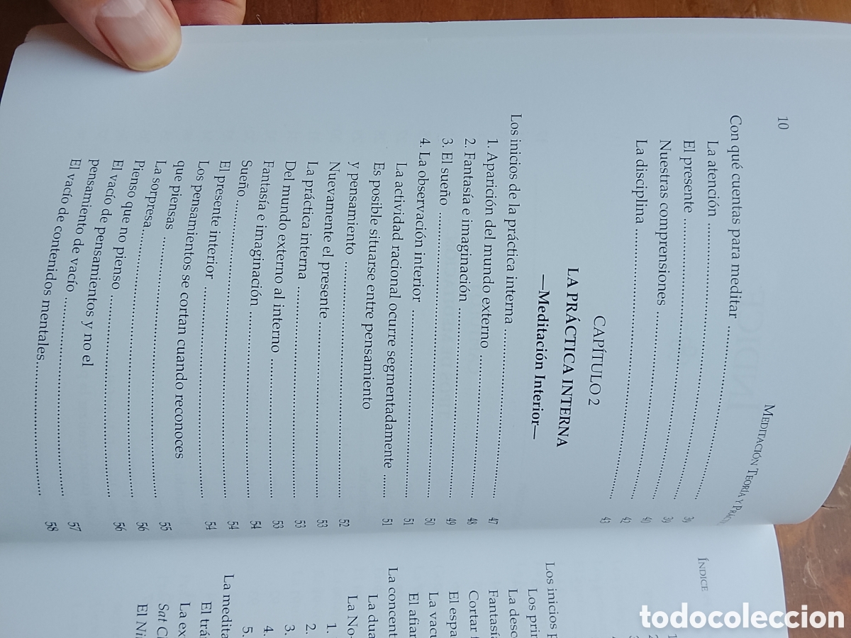 Libros de segunda mano: Meditaci&oacute;n, teor&iacute;a y pr&aacute;ctica. Sesha - Foto 2