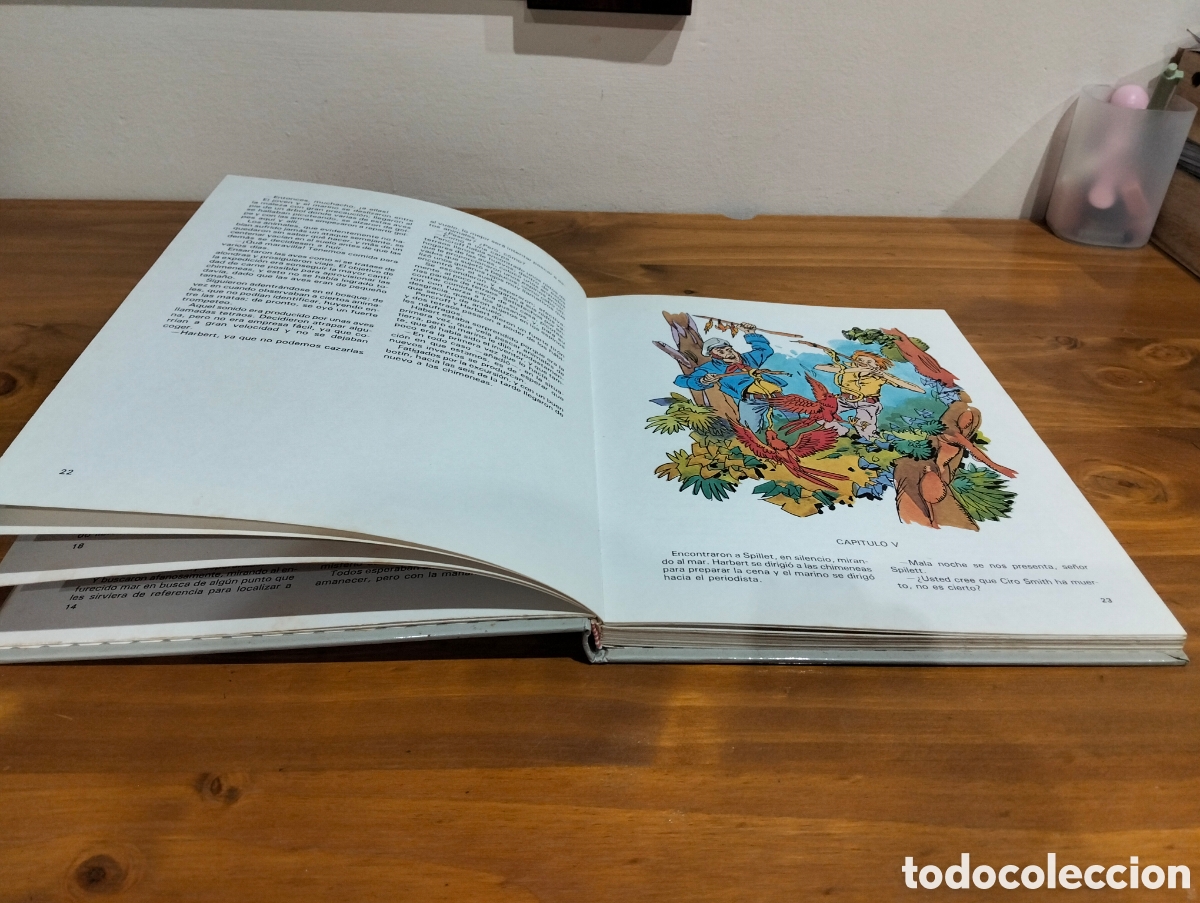 Libros de segunda mano: La isla misteriosa Julio Verne - Foto 3
