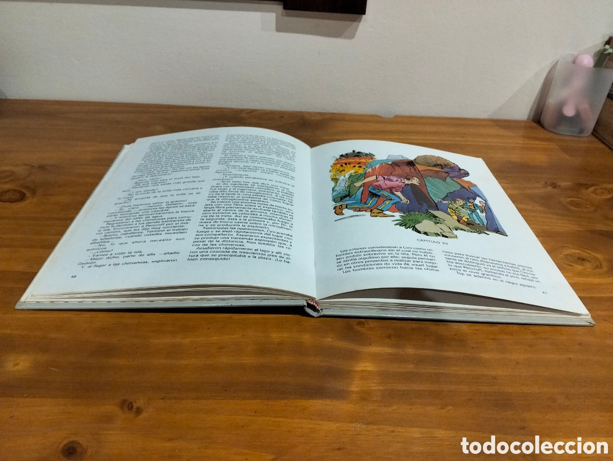 Libros de segunda mano: La isla misteriosa Julio Verne - Foto 4