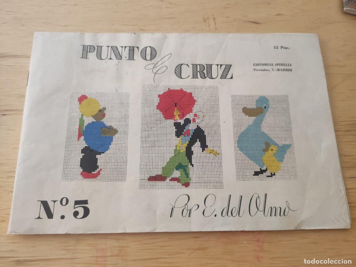 Libros de segunda mano: Punto de cruz. E. Del Olmo. - Foto 1