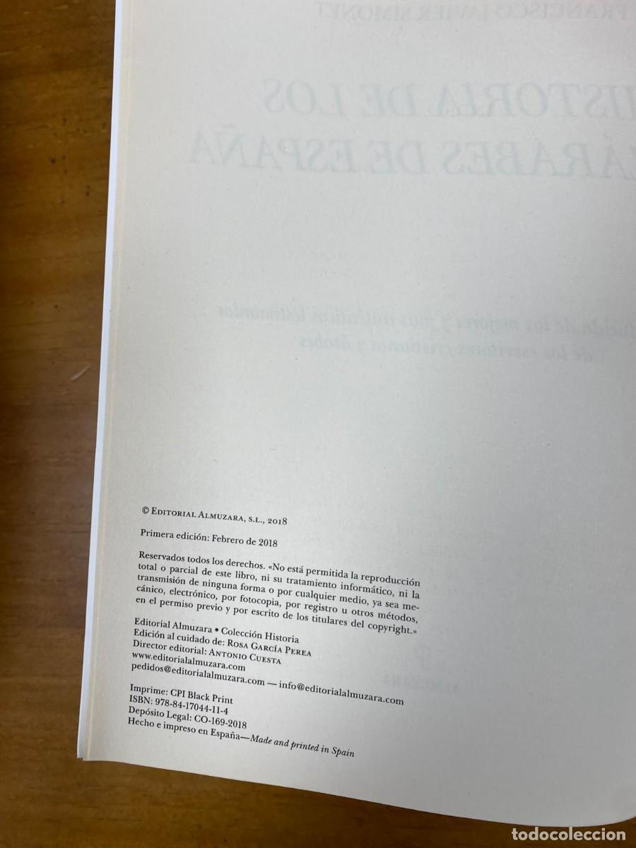 Libros de segunda mano: Historia de los moz&aacute;rabes en Espa&ntilde;a - Foto 4